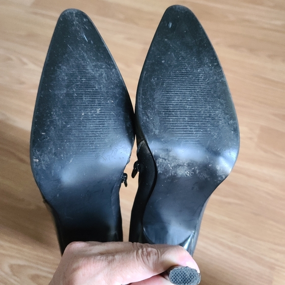 Black ankle boots. Size 39 EU - Picture 5 of 6